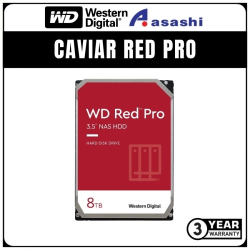 WD 8TB Caviar Red Pro 3.5