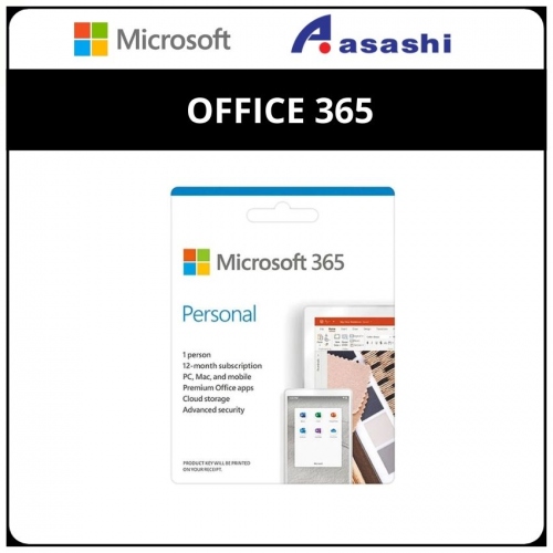 Microsoft Office 365 Personal ESD Retail Pocket Card (QQ2-00003-R)