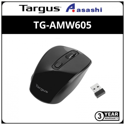 Targus (TG-AMW605-BK) 4-Key Wireless Optical Mouse (1 yrs Manufacturer Warranty)