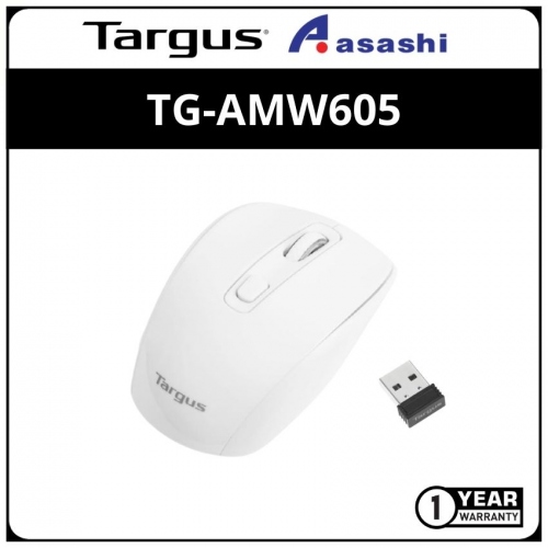 Targus (TG-AMW605-WH) 4-Key Wireless Optical Mouse (1 yrs Manufacturer Warranty)