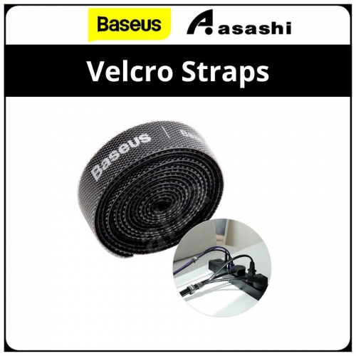 Baseus ACMGT-E01-Black 1m Rainbow Circle Velcro Straps
