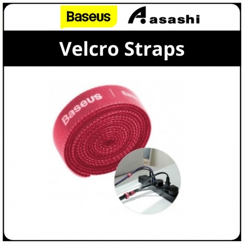 Baseus ACMGT-E09-Red 1m Rainbow Circle Velcro Straps