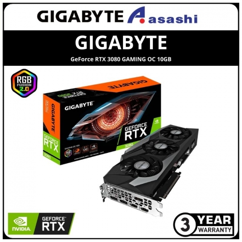 GIGABYTE GeForce RTX 3080 GAMING OC 10GB GDDR6X Graphic Card (GV-N3080GAMING OC-10GD)