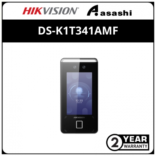 Hikvision DS-K1T341AMF Face Recognition Fingerprint Access Control Terminal 4.3-inch LCD touch screen,2 Mega pixel,1500 faces