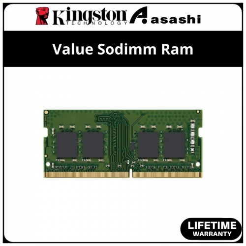 Kingston DDR4 8GB 3200MHz Value Sodimm Ram - KVR32S22S8/8