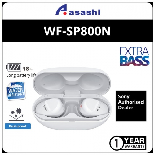 Sony WF-SP800N/W True Wireless Noise Cancelling Earphone(1 yrs Manufacturer Warranty)