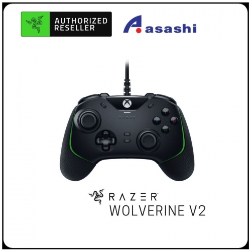 Razer Wolverine V2 - Black (Razer™ Mecha-Tactile Action Buttons & D-Pad, 2 Remappable Buttons, 3.5mm Analog Audio Port)