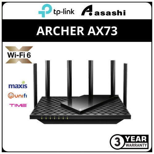 TP-Link Archer AX73 AX5400 Dual-Band Gigabit Wi-Fi 6 Router