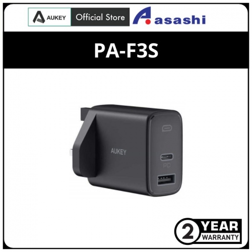 AUKEY PA-F3S 32W Swift Series PD USB C Wall Charger - UK