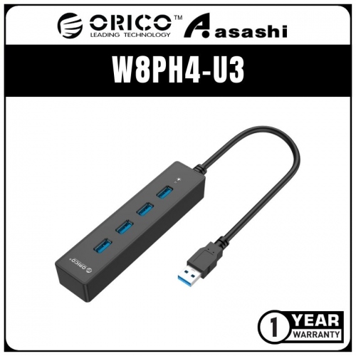ORICO W8PH4-U3 4 Port USB3.0 HUB (1 yrs Limited Hardware Warranty)