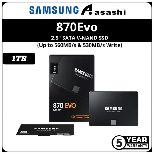 Samsung 870Evo 1TB 2.5