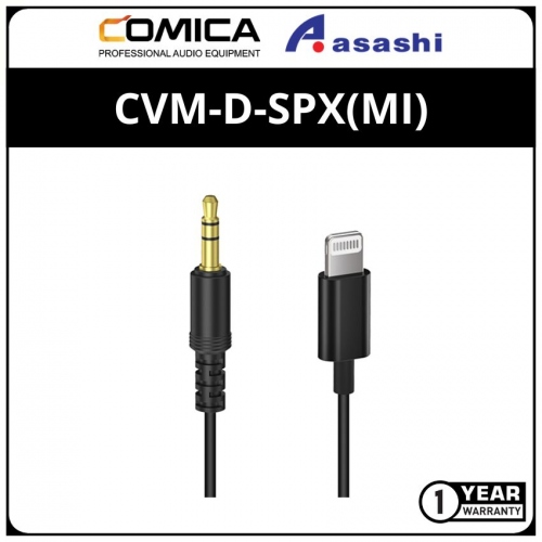 Comica CVM-D-SPX(MI) 3.5mm TRS to Lightning Interface of Smartphone Audio Output Cable