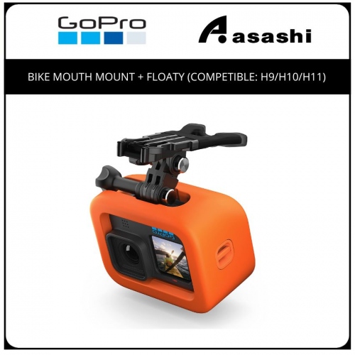 GOPRO Bike Mouth Mount + Floaty (Competible: H9/H10/H11)