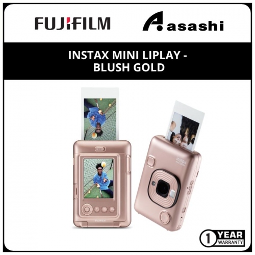 Fujifilm Instax Mini LiPlay - BLUSH GOLD