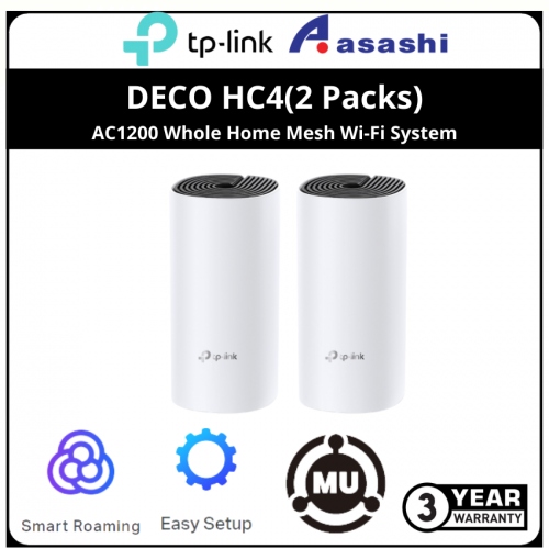 TP-Link DECO HC4-2Pack AC1200 Whole Home Mesh WiFi System