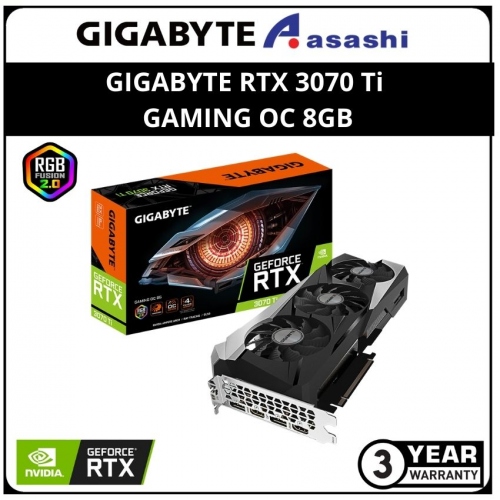 GIGABYTE GeForce RTX 3070 Ti GAMING OC 8GB GDDR6x Graphic Card (GV-N307TGAMING OC-8GD)