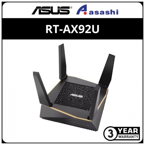 Asus RT-AX92U Mesh WiFi System (Single Pack) AX6100 AiMesh Wireless Router AX92U RTAX92U