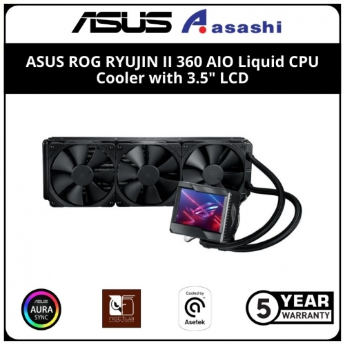 ASUS ROG Ryujin II 360 AIO Liquid CPU Cooler with 3.5