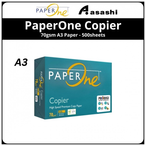 PaperOne A3 70gsm Copier Paper - 500sheets