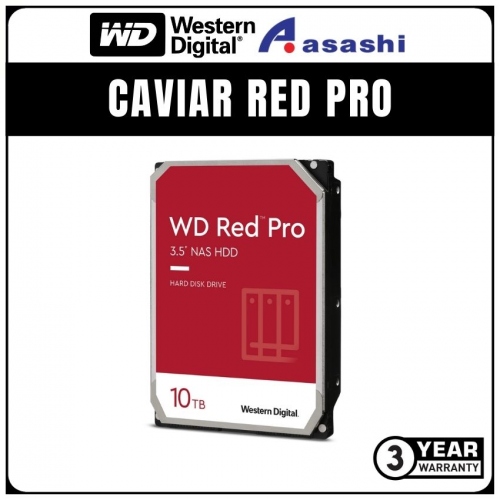 WD 10TB Caviar Red Pro 3.5