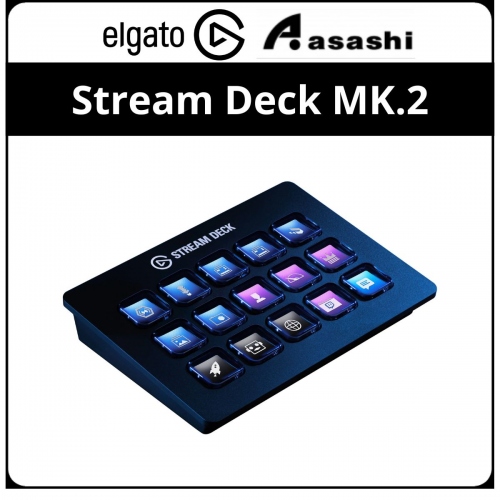 ELGATO Stream Deck MK.2 (15 Keys LCD) - 10GBA9901 Black
