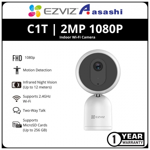EZVIZ C1T 2MP 1080P Indoor Wi-Fi Camera
