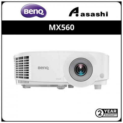 BenQ MX560 XGA Business Projector (XGA 1024 x 768/4000 ANSI/20000:1/HDMI/USB/Audio)