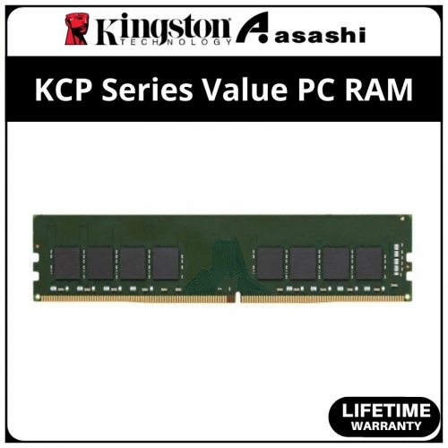 Kingston DDR4 16GB 2666MHz KCP Series Value PC Ram - KCP426ND8/16