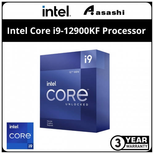 Intel Core i9-12900KF Processor (30M Cache, up to 5.20 GHz, 16C/24T) LGA1700