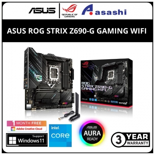 ASUS ROG STRIX Z690-G GAMING WIFI (DDR5, LGA1700) ATX Motherboard