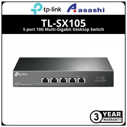 Tp-Link TL-SX105 5 port 10G Multi-Gigabit Desktop Switch