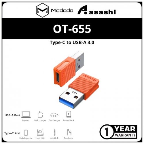 Mcdodo OT-6550 Type-C to USB-A 3.0 Convertor