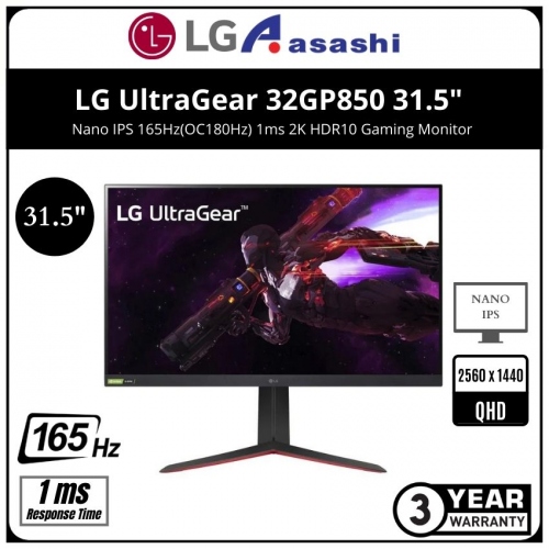 LG UltraGear 32GP850 31.5