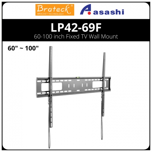 Brateck LP42-69F 60-100 inch Fixed TV Wall Mount