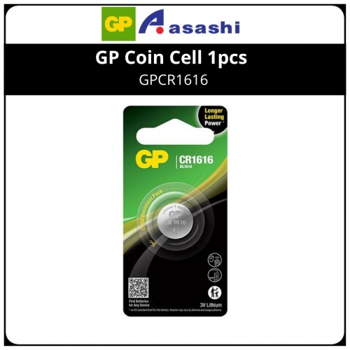 GP Coin Cell 1pcs GPCR1616