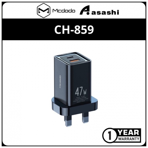 Mcdodo CH-8591 47W GaN Type-C + USB Charger (UK plug) CH-8591