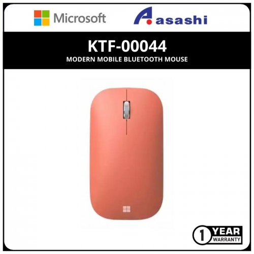 Microsoft KTF-00044 Modern Mobile Bluetooth Mouse - Peach (1 yrs Limited Hardware Warranty)
