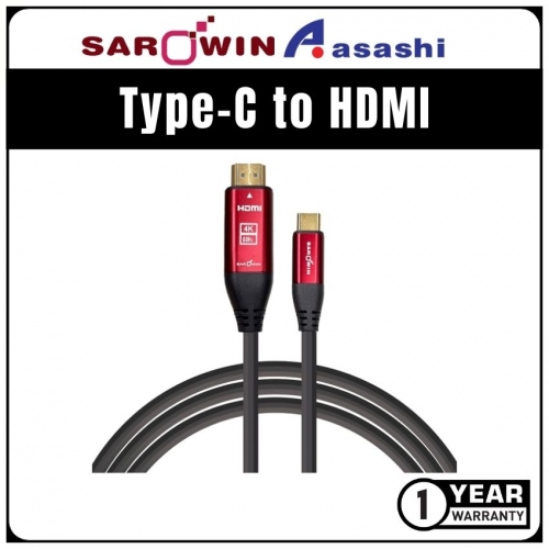 Sarowin Type-C to HDMI 4K@60hz - 2M