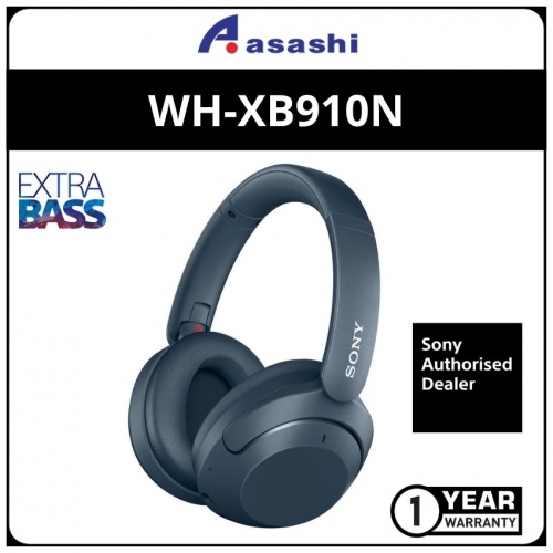 Sony WH-XB910N/BL Wireless Noise Cancelling Headphone (1 yrs Manufacturer Warranty)