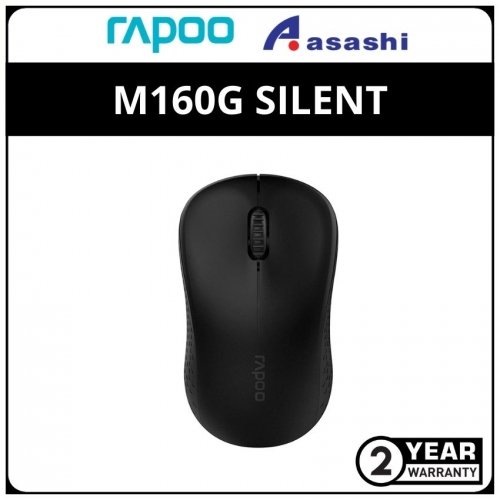 Rapoo M160/M160G Silent Multi-Mode Wireless Bluetooth 3.0/ 4.0/ wireless 2.4GHz Mouse - 2Y