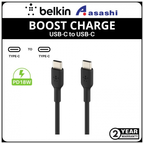 Belkin BOOST CHARGE USB-C to USB-C Cable (2m , Black)