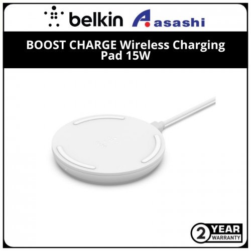 Belkin BOOST CHARGE Wireless Charging Pad 15W - White
