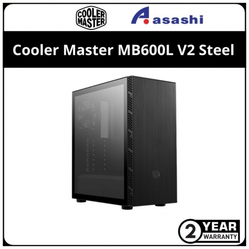 Cooler Master MB600L V2 Steel ATX Casing w/ ODD (1 x Fan)