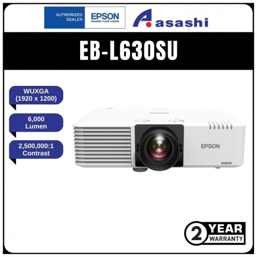 Epson EB-L630SU ​3LCD WUXGA 6,000 Lumens Short-throw Business Laser Projector (Built-In Wireless )