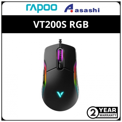 Rapoo VT200S RGB Wired Gaming Mouse - 2Y