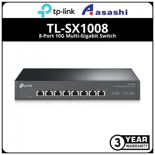 TP-Link TL-SX1008 8-Port 10G Multi-Gigabit Switch