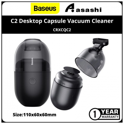 Baseus CRXCQC2-01 Desktop Capsule Vacuum Cleaner Black