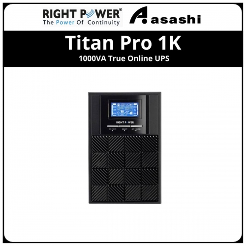 Right Power Titan Pro 1K 1000VA True Online UPS