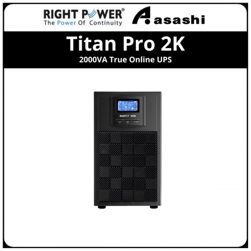 Right Power Titan Pro 2K 2000VA True Online UPS
