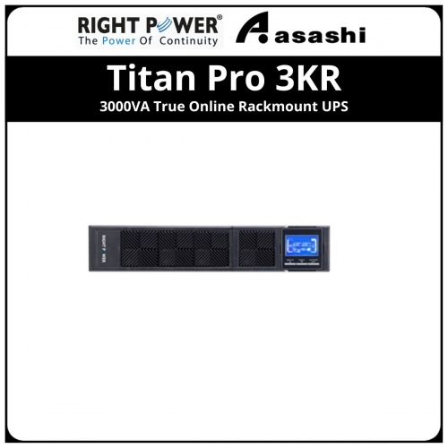 Right Power Titan Pro 3KR 3000VA True Online Rackmount UPS